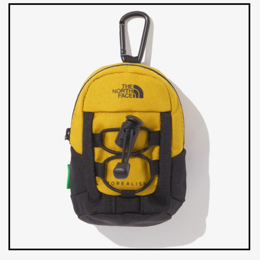 NEW THE NORTH FACE MINI BOREALIS POUCH NN2PQ23D GOLD_YELLOW