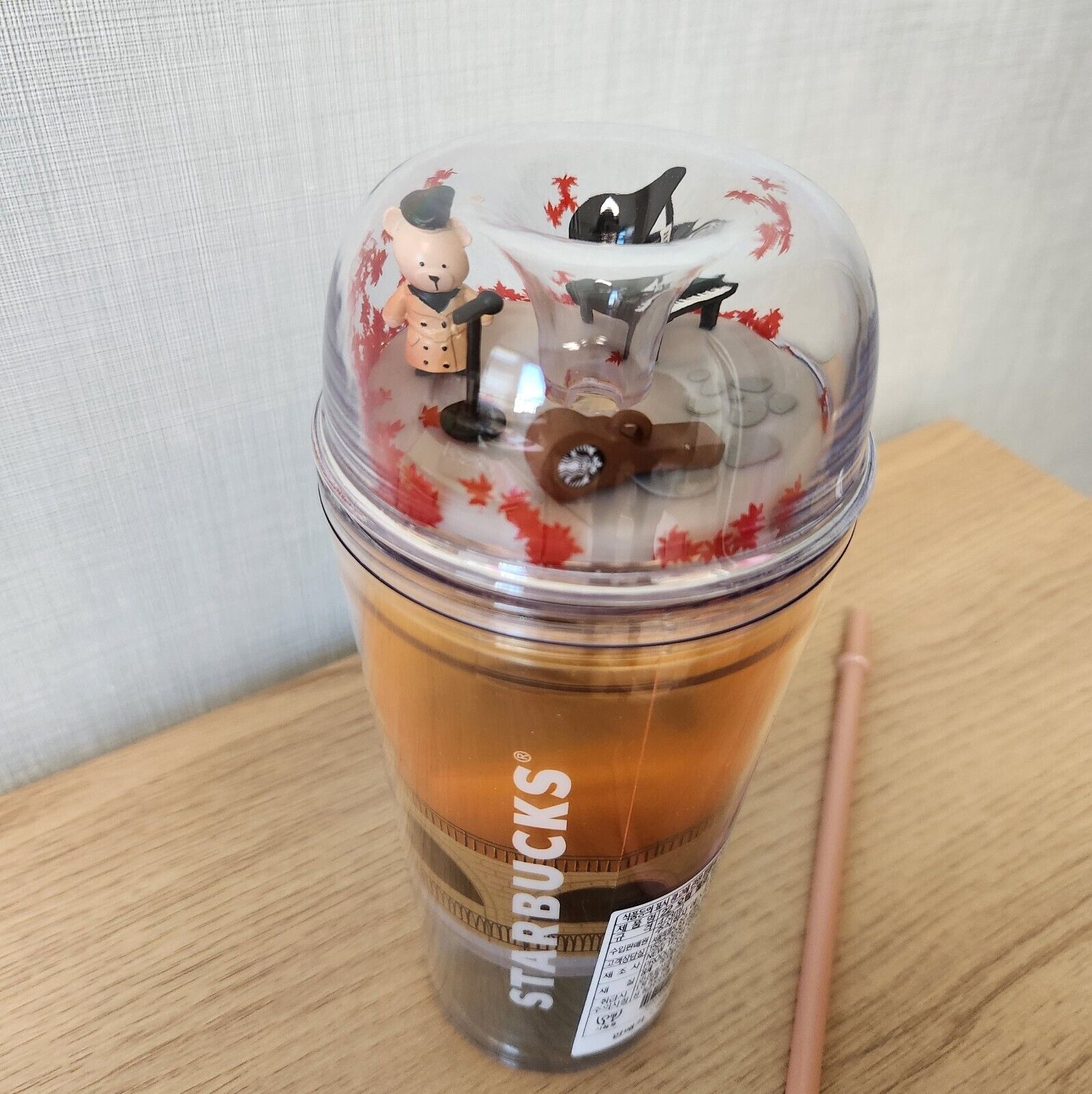 Starbucks Korea 2022 22 Autumn Jello Busking Coldcup Figure Cold Cup 473ml