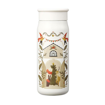 STARBUCKS KOREA 2023 * Christmas SS Holiday Santa Friends Fancy tumbler 355ml