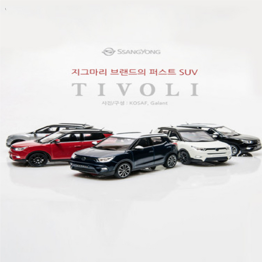 SSANGYONG Tivoli 1:43 Scale Detailed Diecast Model Car