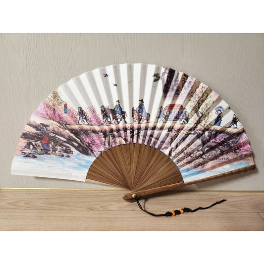 [ *Korean Traditional Crafts] Folding Hand Fan Korean Traditional Wedding Design