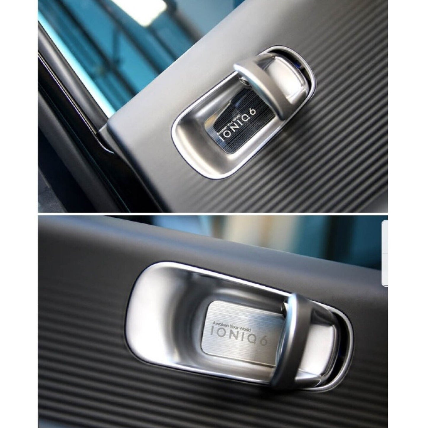 Hyundai IONIQ 6 1st & 2nd Row Acrylic Door Catch Plate Accessories