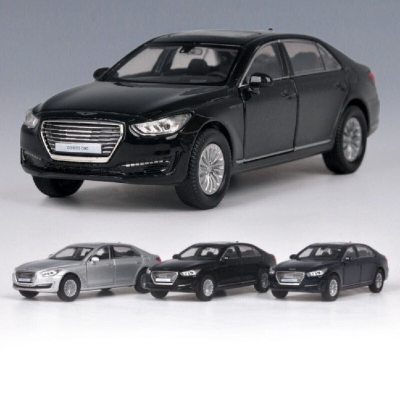 HYUNDAI * Genesis G90 * Miniature Diecast Model Car 1:38