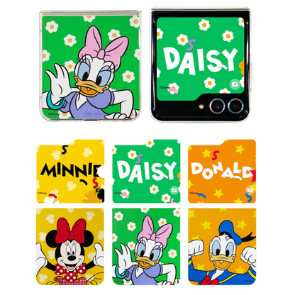 Samsung Galaxy Z Flip5 Flip Suit CARD DISNEY 3PC SET Donald Minnie Daisy