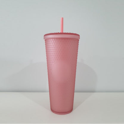 Starbucks Korea Limited * 22 Soft Pink Stud Cold cup 710ml 2022 Summer 24 oz
