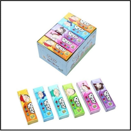 LOTTE WATTA Gum x Crayon Shin-chan - 13.7g * 25packs (1BOX) / Korean Snack