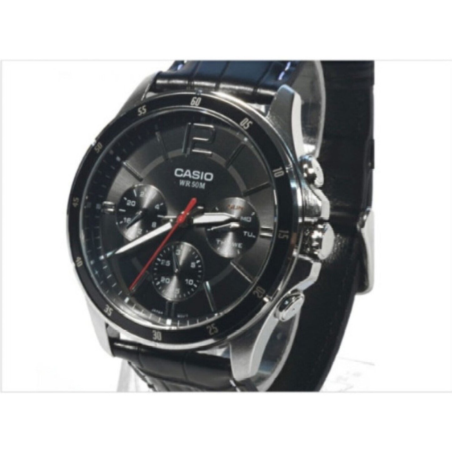 [ CASIO *] Analog Men's Watch Leather Band ( MTP-1374L-1A )