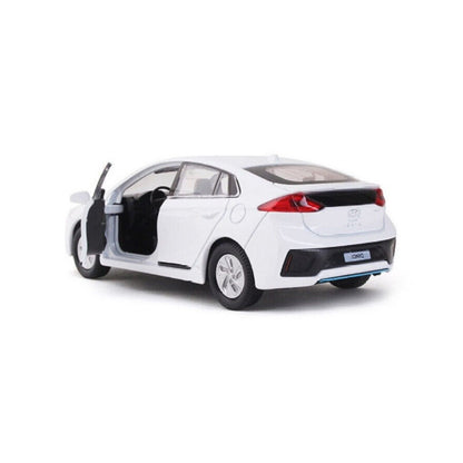 Hyundai Motors Ioniq AE Brown 1:38 Diecast Mini Car Metal Miniature Display Toy