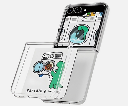 Samsung x JOGUMAN Galaxy Z Flip6 Flipsuit Card LAUNDRY Interactive Iconic Flip5