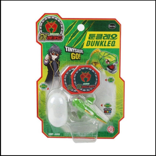 Dino Mecard Tinysaur DUNKLEO Dunkleosteus Dinosaur Transforming Robot Figure Toy