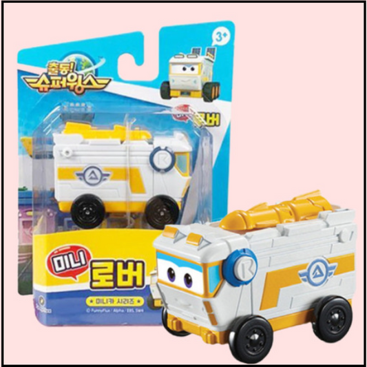 Super Wings Season 4 Mini Transformer ROVER Korean Toy