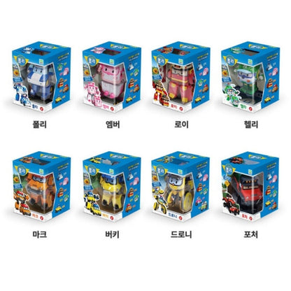 Robocar Poli Transformer Robot Action Figure 8 Types Car Toy