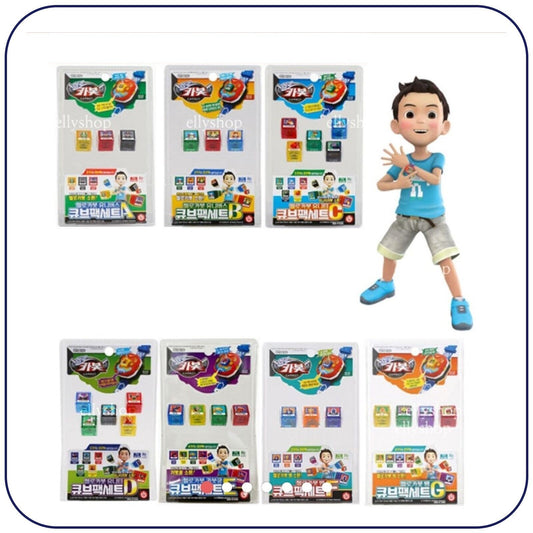 HELLO CARBOT Cube Pack Set A B C D E F G for Cube Watch ver.3 Figure Korean Toys