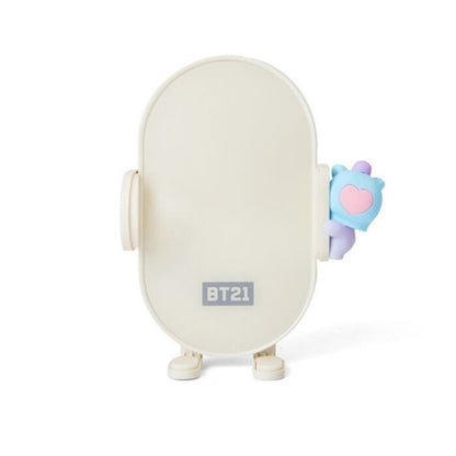 LINE FRIENDS BT21 Minini Wireless Car Charger Phone Holder Mount Fast Charging