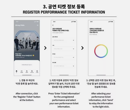 STRAY KIDS OFFICIAL LIGHT STICK VER.2 FANLIGHT MD GOODS New 100% Authentic