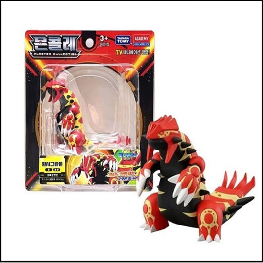 Pokemon Primal Groudon Figures Toys Moncolle Collection Series Collectibles