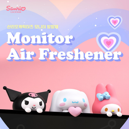 Sanrio Figure Air freshener monitor Car Monitor Kuromi My Melody Cinnamoroll