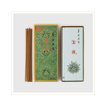 Temple Incense Jing Kwan (Clear Gaze) Oriental Incense 120 Stick Box