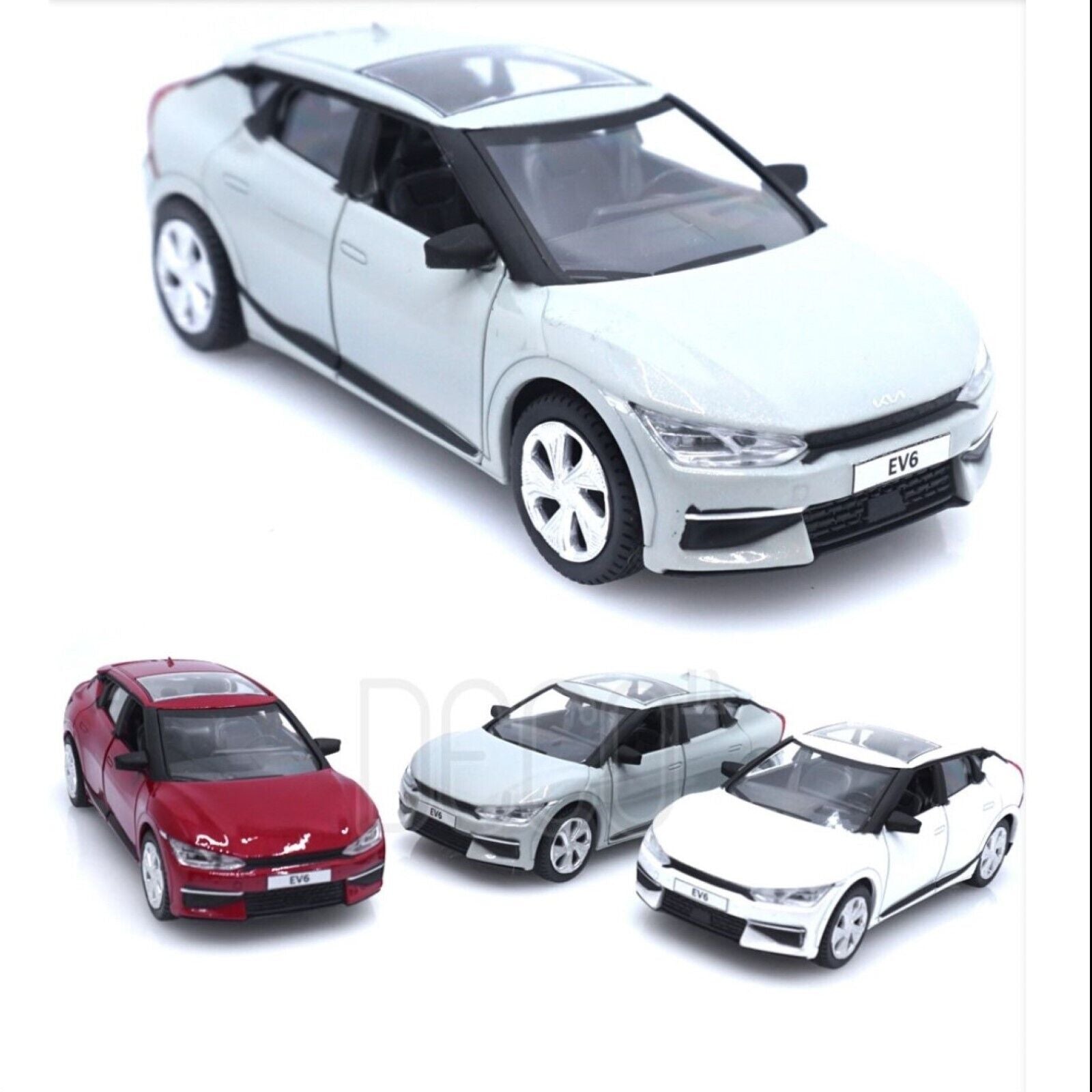 KIA Motor Car * EV6 * Mini Diecast 1:38 Scale Miniature Toy