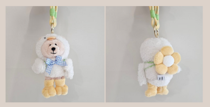 Starbucks Korea 2024 * Delight Bearista Keychain Spring Promotion