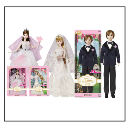 Mimi World Wedding Day Doll Elegance & Shiny & Jun Korean Toy