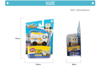 Super Wings Season 4 Mini Transformer ROVER Korean Toy
