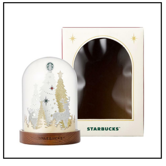 STARBUCKS KOREA 2023 * Xmas wood tree light