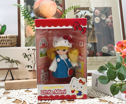 [ 6 Character *] Sanrio Characters x Little Mimi 6 Styles Figure Doll Korean Toy
