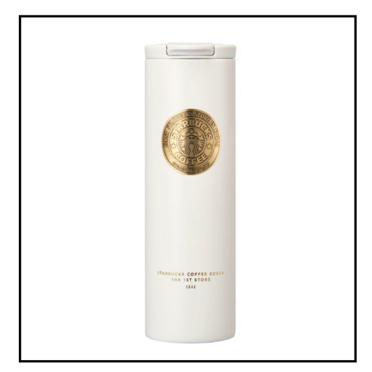 Starbucks Korea 2024 SS 1st store troy badge tumbler 473ml