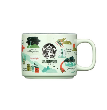 Starbucks Korea 2024 * Annyeong Gangwon Mug 355ml