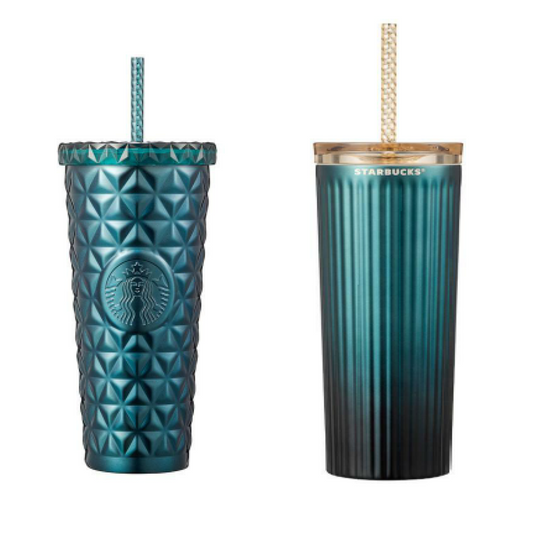 STARBUCKS KOREA 23 SS Holiday glam jungle coldcup + Holiday glam dion coldcup