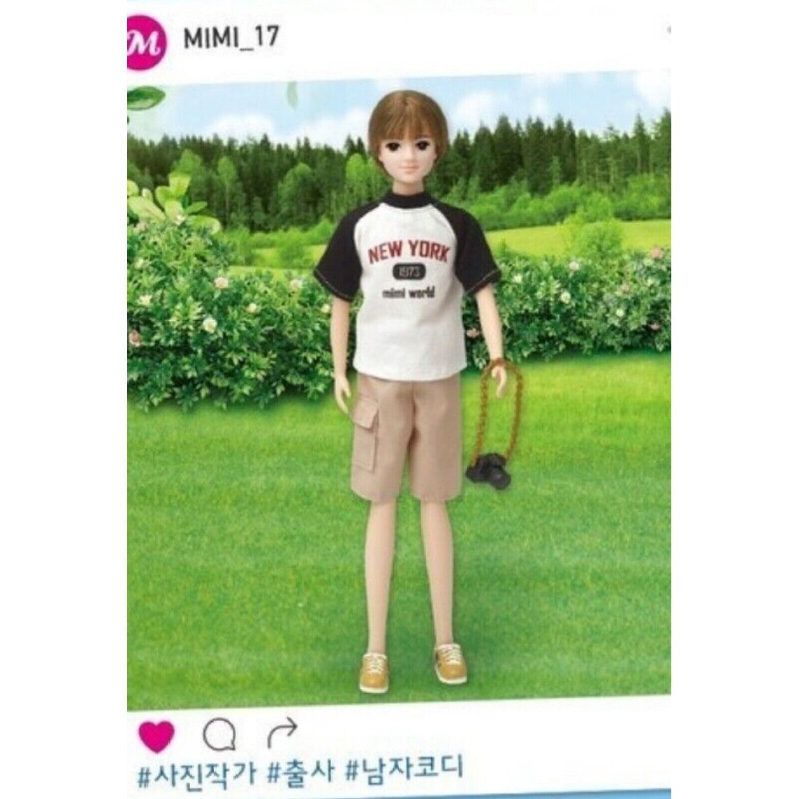 Mimi World Seventeen Mimi Transfer Student June Doll Role Play Toy 