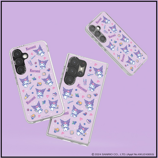 SAMSUNG Galaxy S24 S24+ S24 Ultra Kuromi Impression Case / Korea