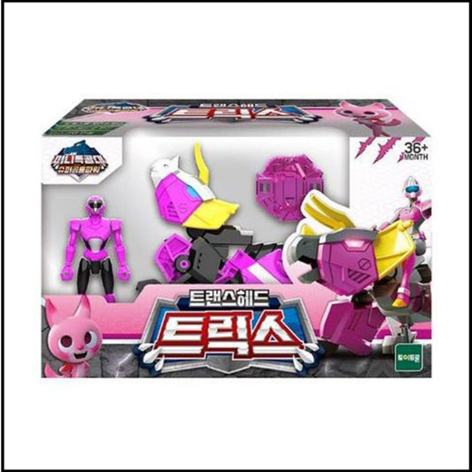 Miniforce Super Dino Power TRANS HEAD TRIX Transformer Robot Figure Toy
