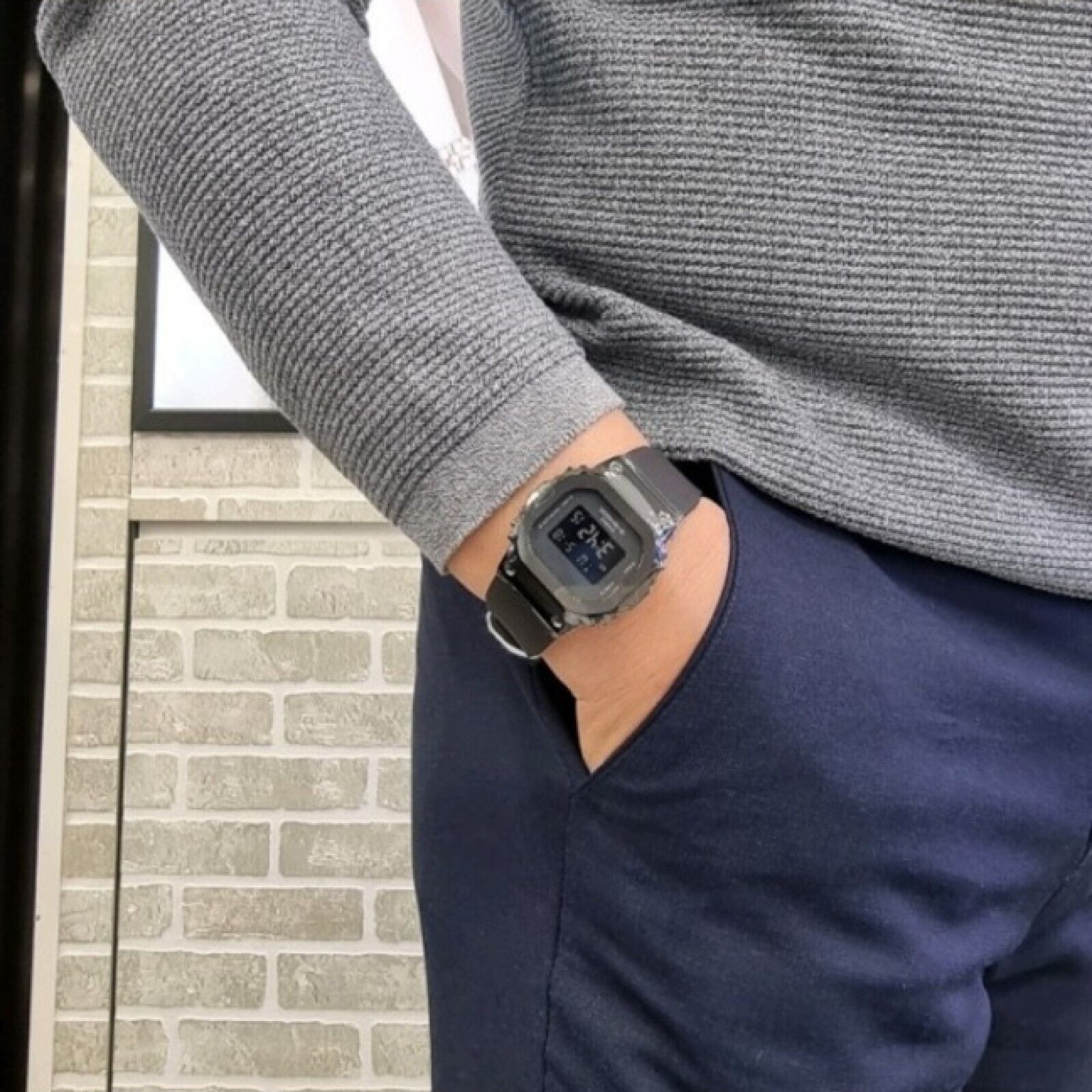 [ CASIO *] CASIO G-SHOCK Unisex Wrist Watch ( GM-S5600SB-1DR )