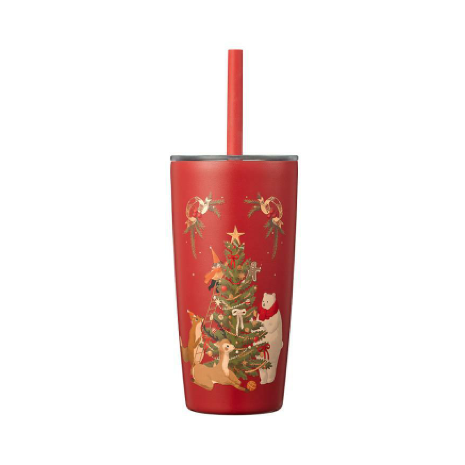 STARBUCKS KOREA 2023 * Christmas SS Holiday Santa Friends Miir tumbler 473ml