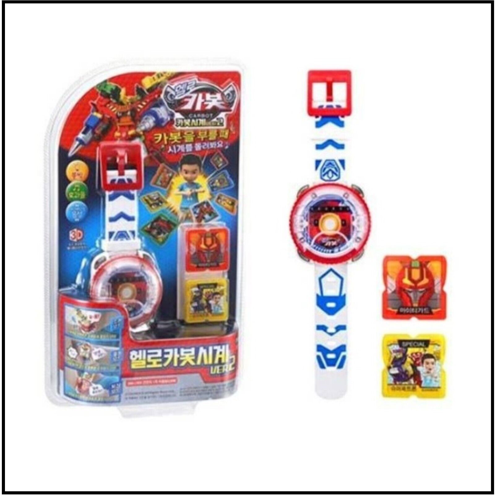 Hello Carbot Watch Ver.2 & Carbot Pack Transformation Wrist Smart Watch Toy 2021