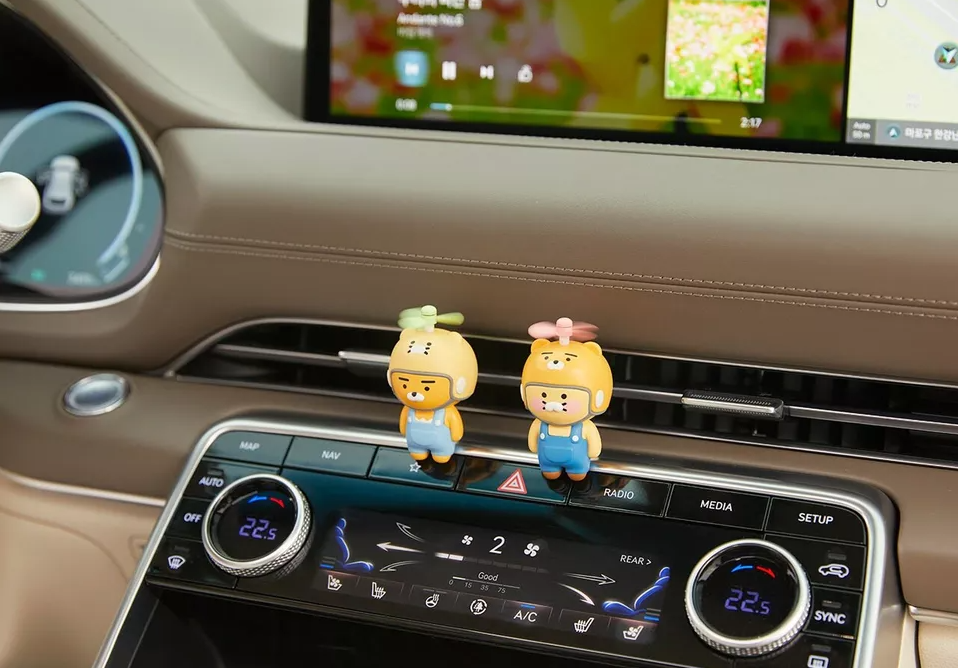 Kakao Friends Fly Go Go Sing Car Air Freshener