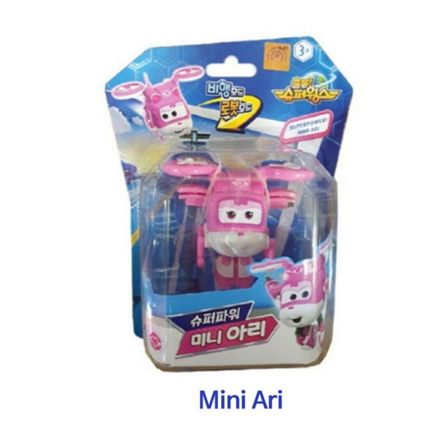 Mini Super Wings Super Power Transformer Robot Action Figure Korean Toy 11 type