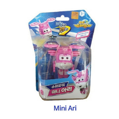 Mini Super Wings Super Power Transformer Robot Action Figure Korean Toy 11 type
