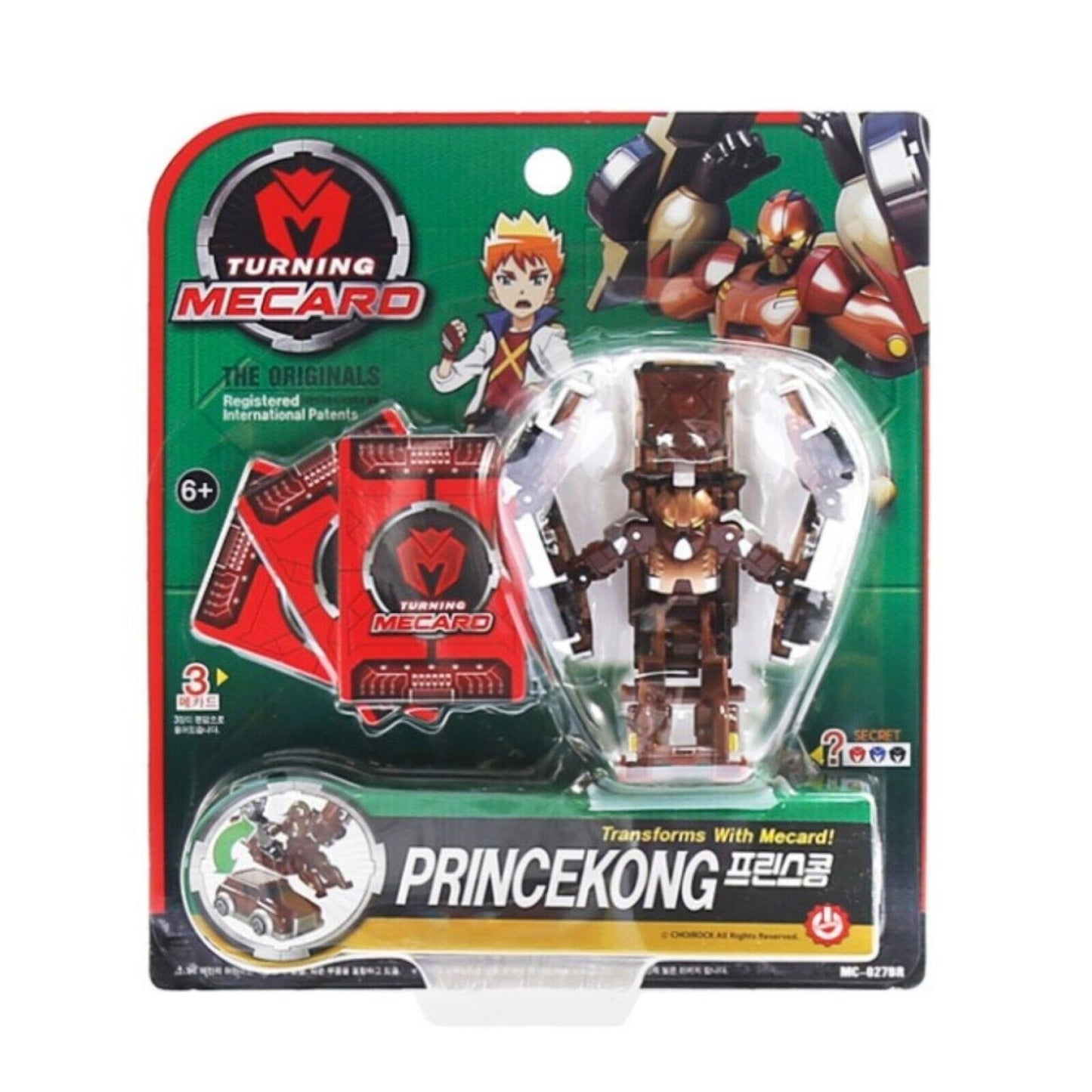 Turning Mecard * Transformer Robot Action Figure Battle 19 Types Korean Toy