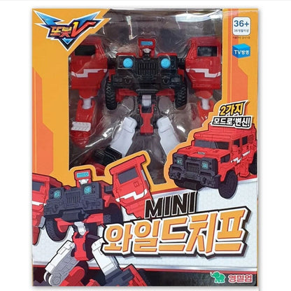 Tobot V Mini Transformer Robot Action Figure 15 Types Korean speed rocket