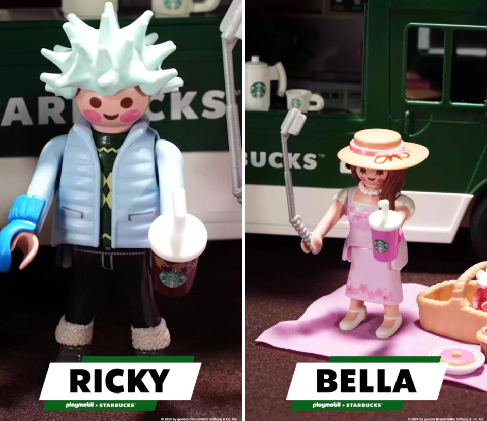 Starbucks Korea 2024 Playmobil figures MEET THE BUDDY'S MOMENT Special set