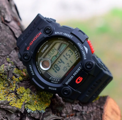 [New *] Casio G-Shock Digital Rescue Black Resin Watch G7900-1D, G7900-1