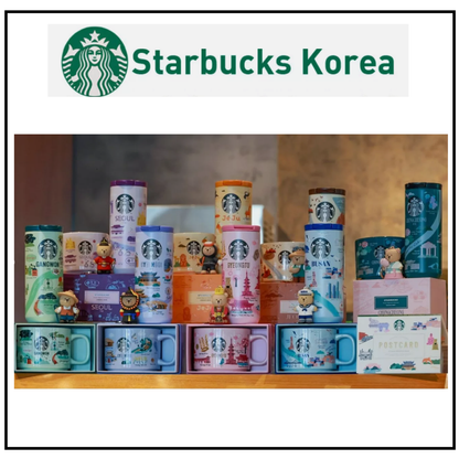 Starbucks Korea 2024 * Annyeong Regional Collection MD TUMBLER & MUG & KEYCHAIN