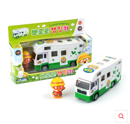 Kami Pororo and friends Traveler Pororo Camping Car Pull Back random color