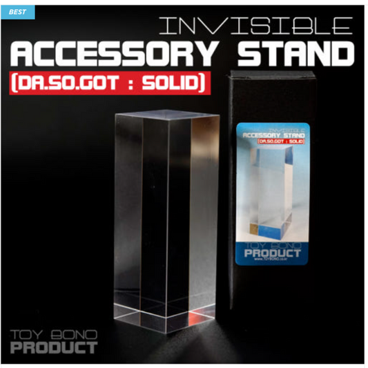 New TOY BONO Figure Accessory Loose Acrylic Stand SOLID