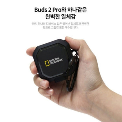 National Geographic SAMSUNG Galaxy Buds2 Pro/2/Live/Pro Buds Case Cover