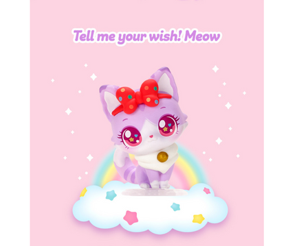 WishCat Figure WITTYMEOW Korean Animation Wish Cat Toy 2024 New