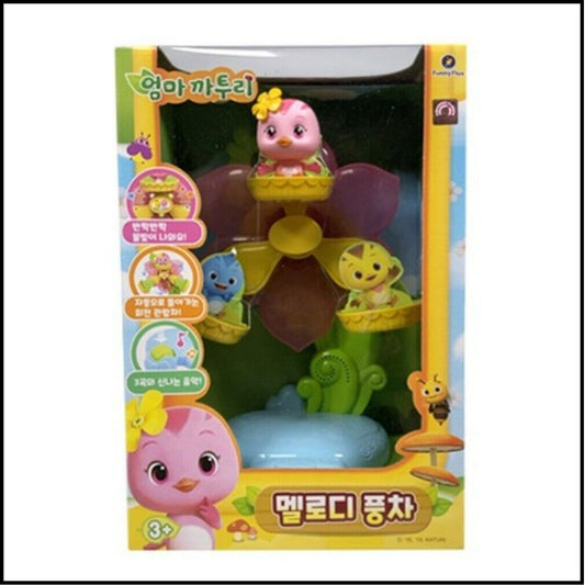 Mom Katuri Melody Windmill Drui figure Automatic Rotation Role Play Baby Kid Toy